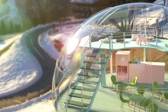 “網(wǎng)紅星空泡泡屋”浪漫到極致，快來躺著數(shù)星星吧！