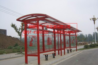 公交站臺(tái)  效果圖